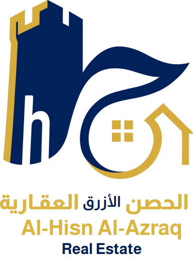 شعار الحصن الأزرق العقارية